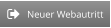Neuer Webautritt